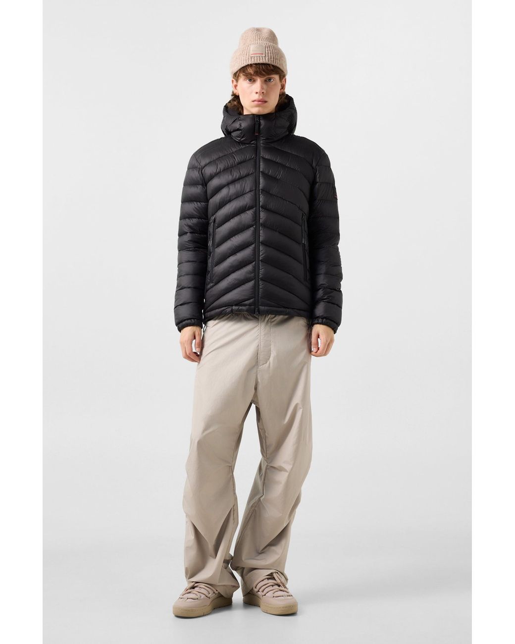 Bogner Fire + Ice Black Elvis Quilted Jacket for men
