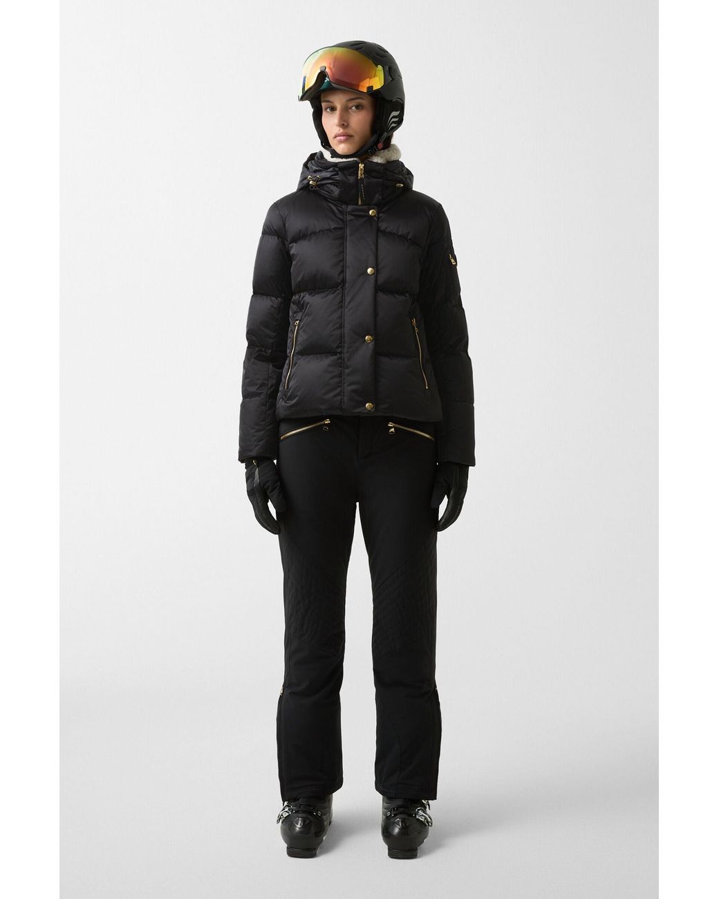 Bogner Black Hella Down Ski Jacket