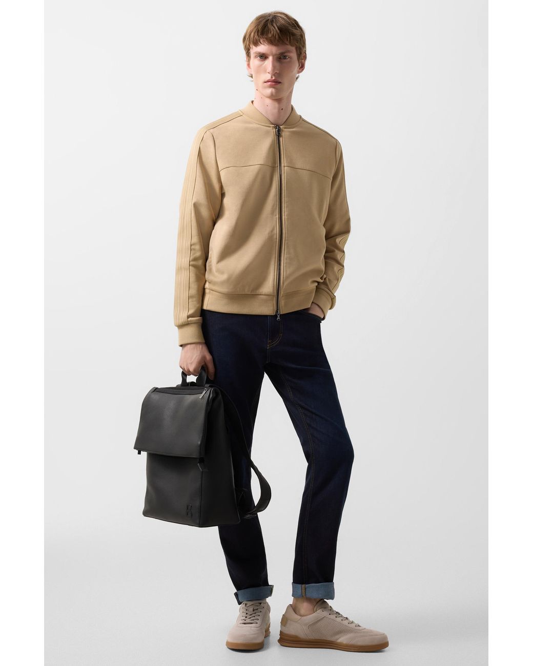 Bogner Natural Lennox Jersey Jacket for men