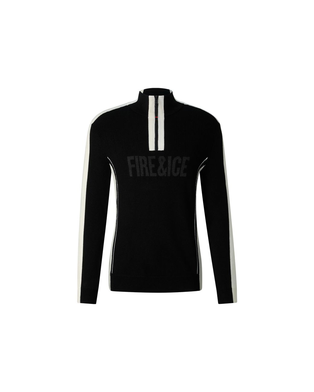 Bogner Fire + Ice Black Laurens Knitted Turtleneck for men