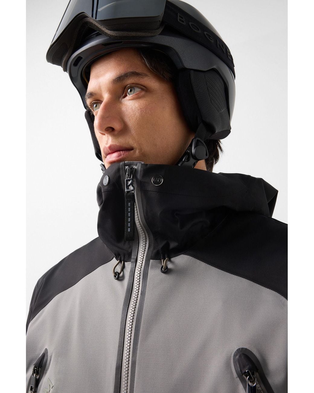 Bogner Gray Jasper Ski Jacket for men
