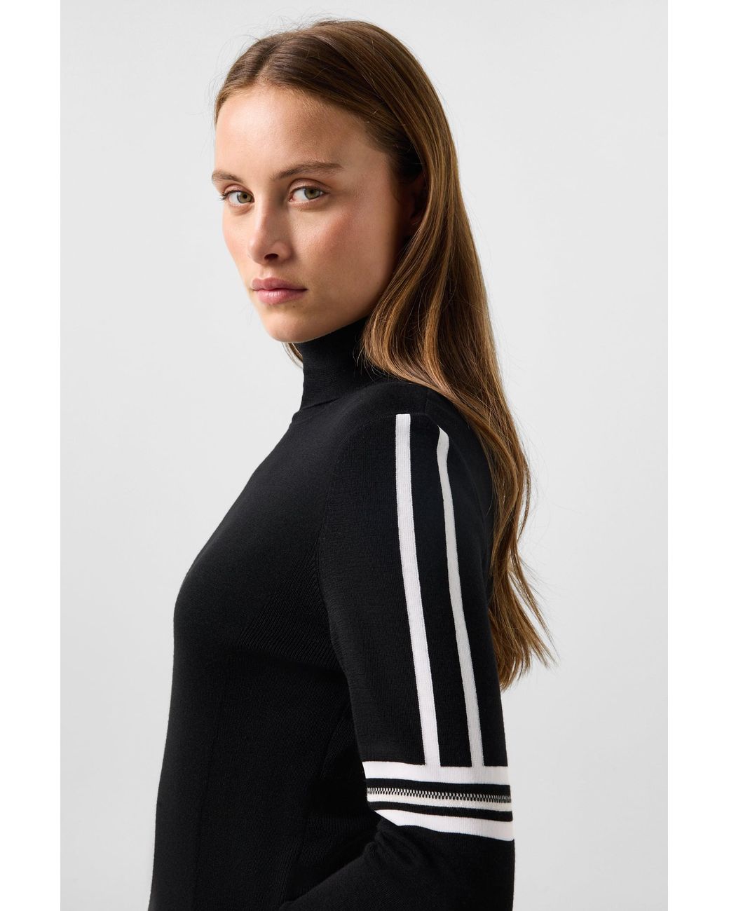 Bogner Black Louise Virgin Wool Jumper For