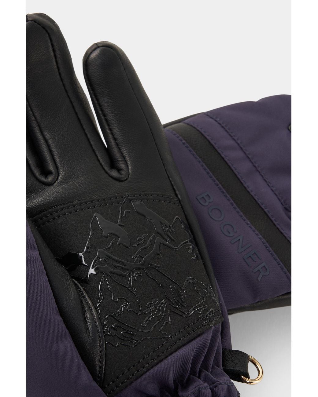 Bogner Black Gloves Hilla