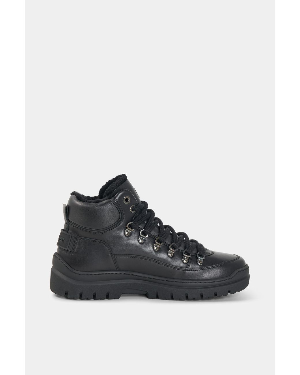 Bogner Black Bansko Lace-up Boots With Spikes for men