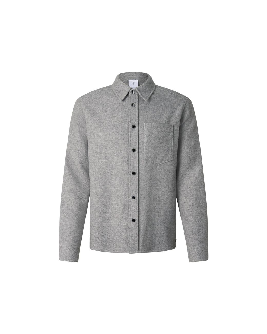 Bogner Gray Benji Cashmere Shirt for men