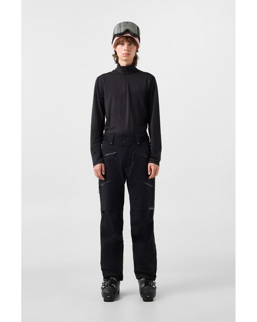 Bogner Fire + Ice Black First Layer Pascal for men