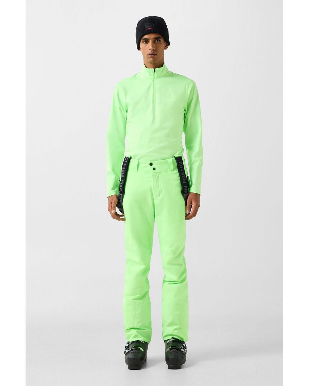 Bogner Fire + Ice Green First Layer Pascal for men