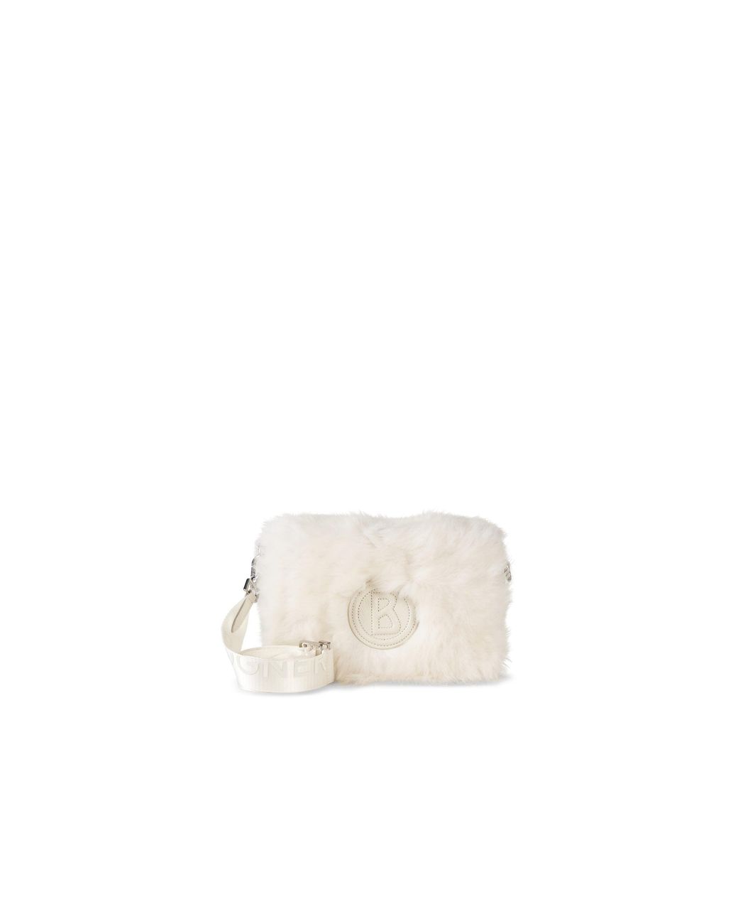 Bogner White Choulex Snow Bar Shoulder Bag For