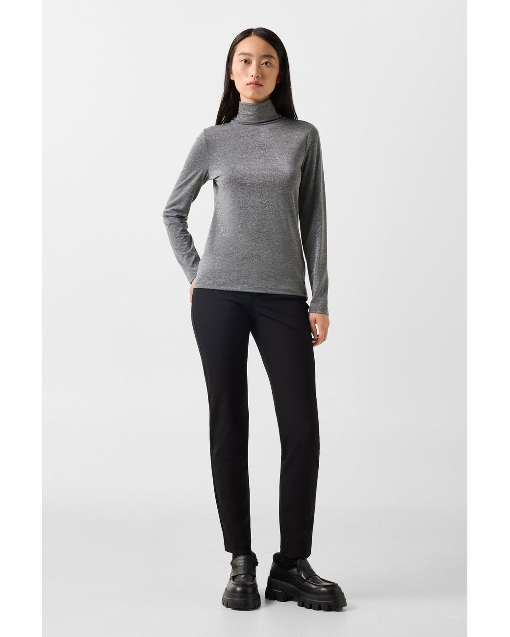 Bogner Gray Silva Long-Sleeved Top For