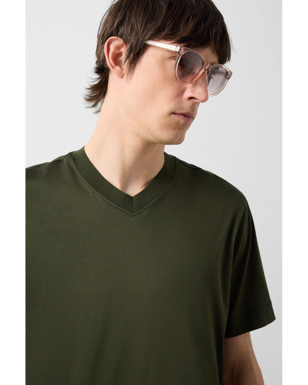 Bogner Green T-shirt Tiam for men