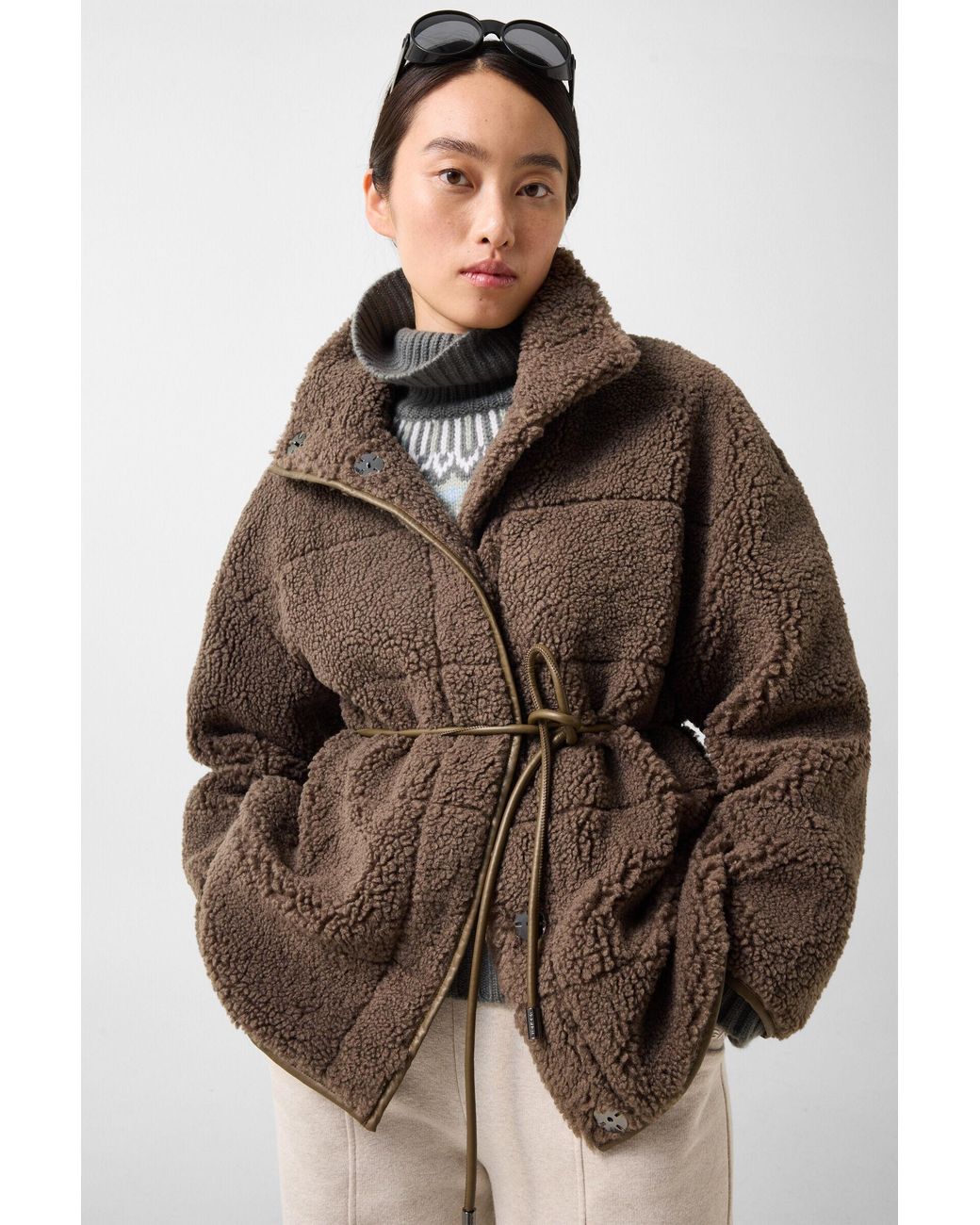 Bogner Brown Kimberly Teddy Jacket