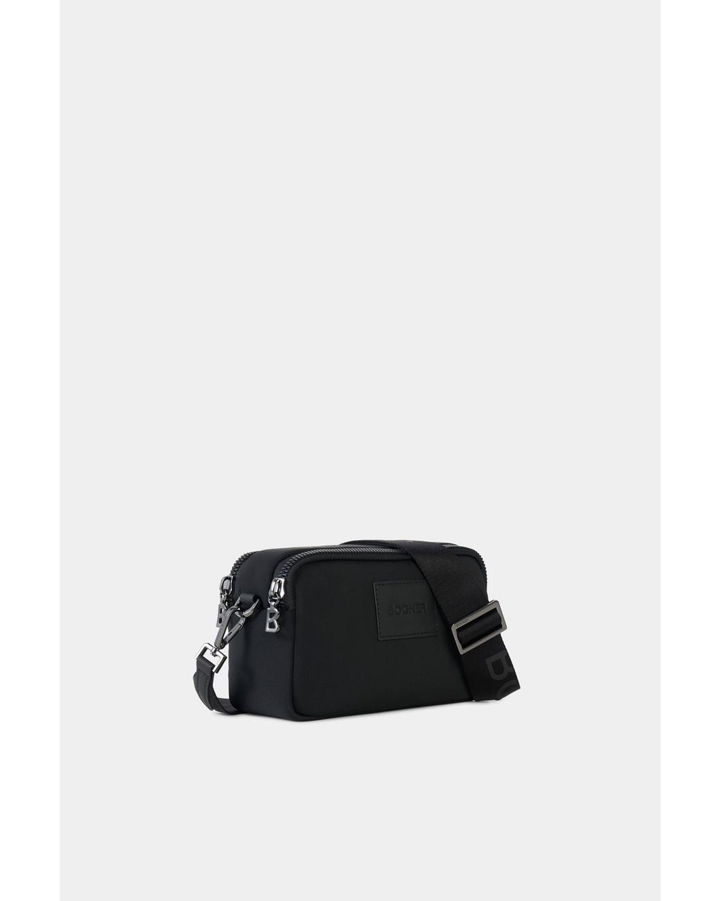 Bogner Black Alvier Avy Shoulder Bag