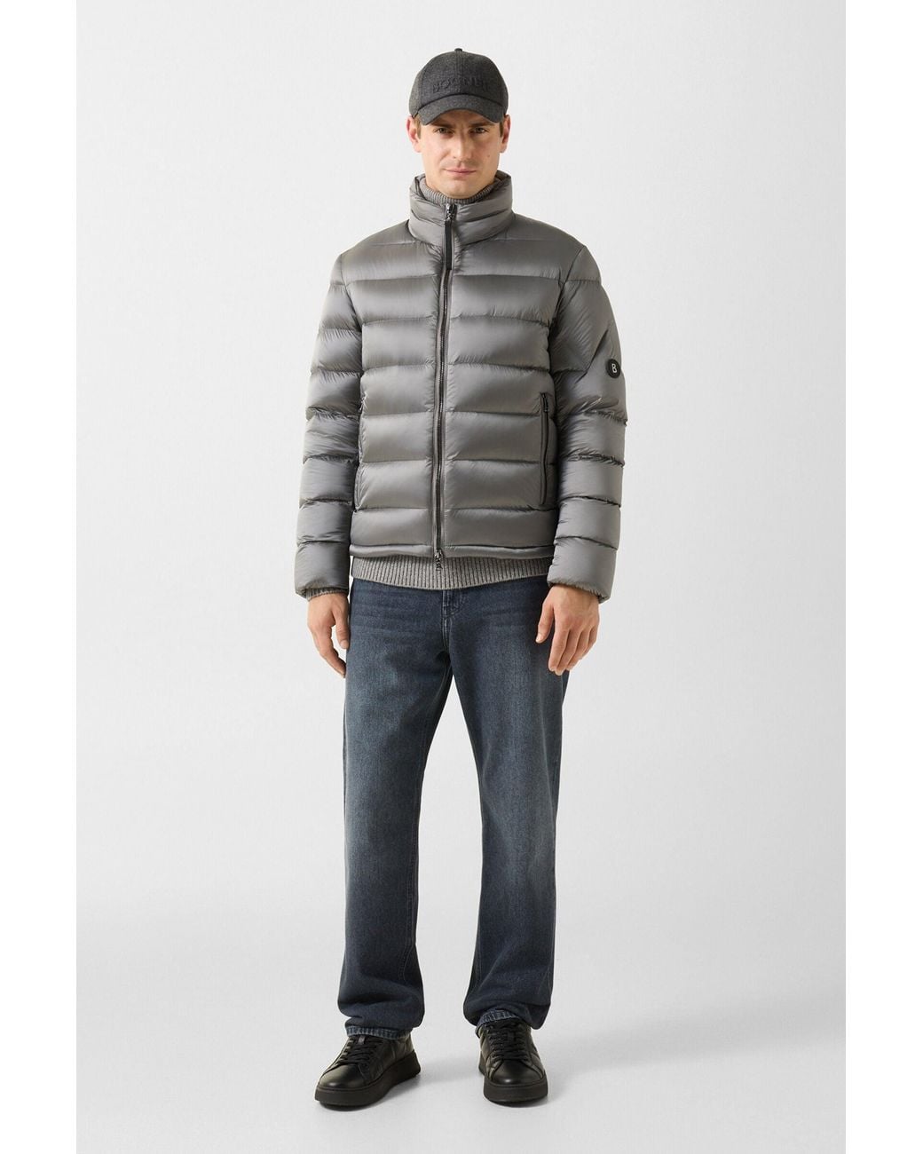 Bogner Gray Hugh Down Jacket For for men