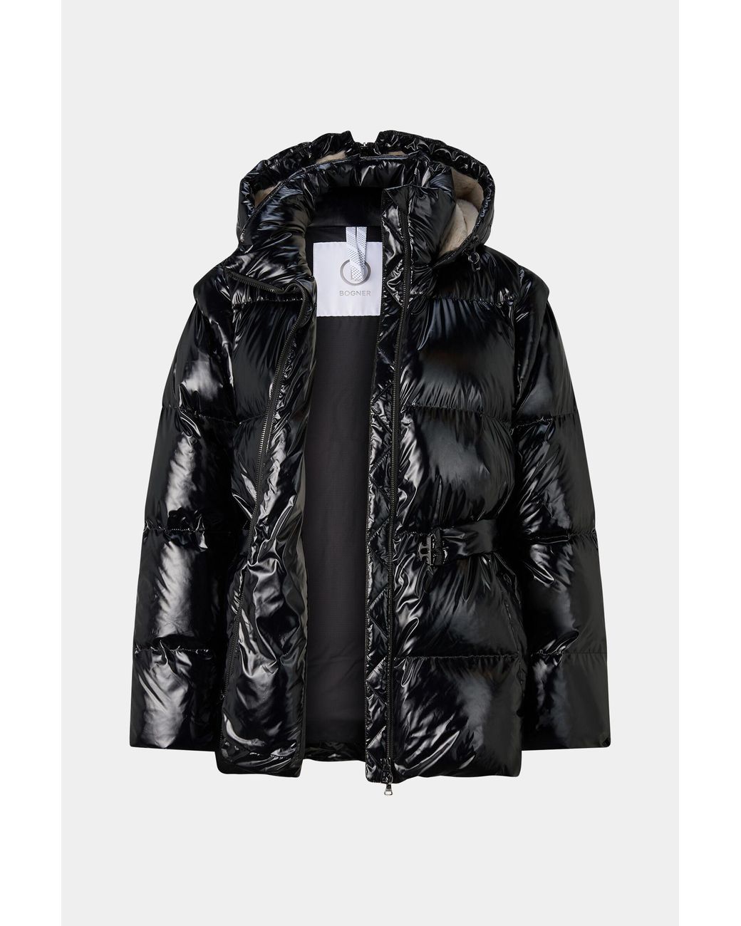 Bogner Black Inez 2-in-1 Down Jacket