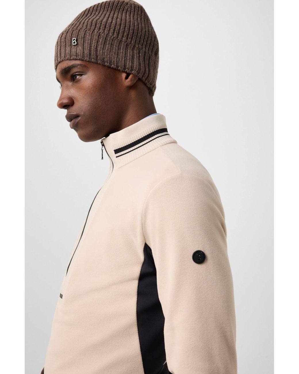 Bogner Natural Harvey Fleece Base Layer for men