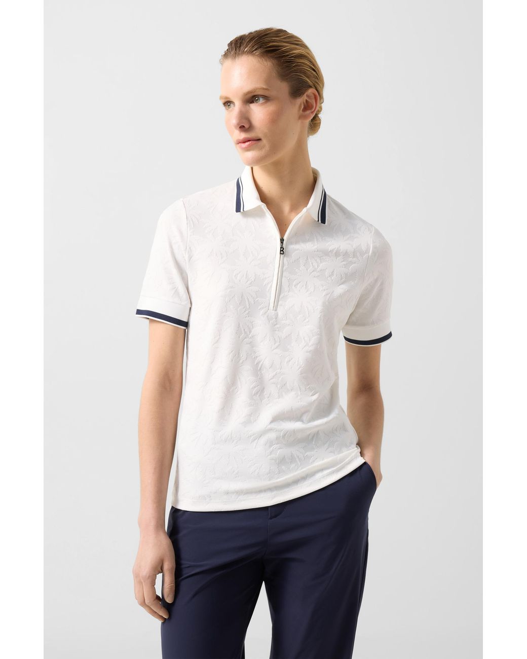 Bogner White Konny Functional Short-sleeved Top