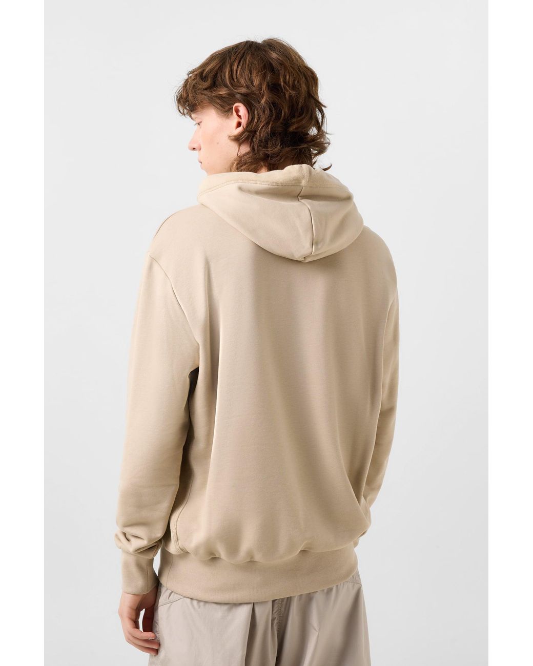 Bogner Fire + Ice Natural Kristan Cotton Hoodie for men