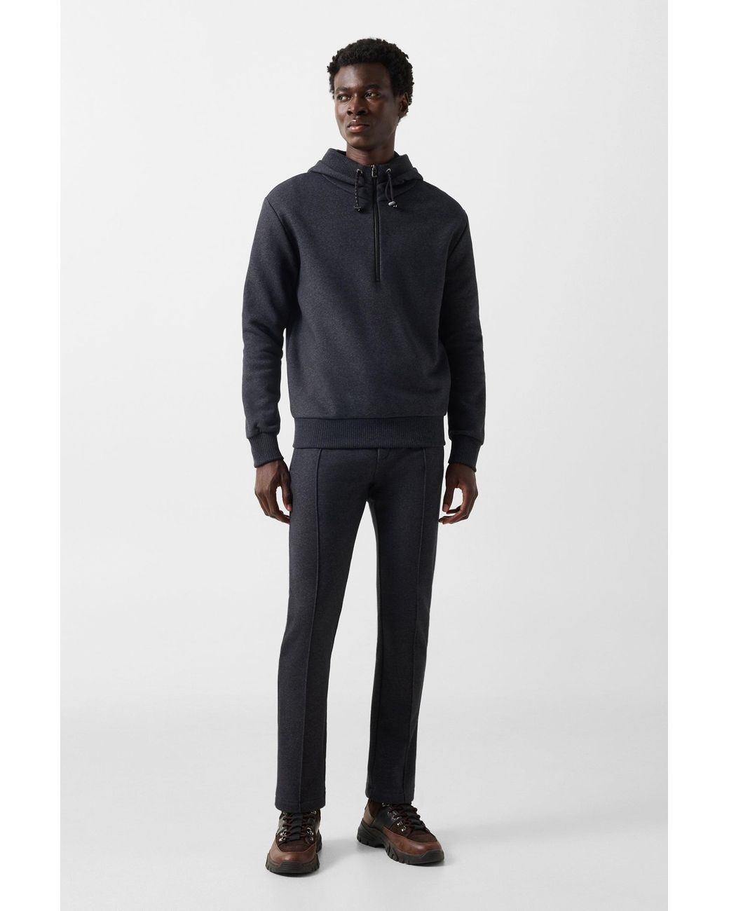 Bogner Blue Hoodie Walker For for men