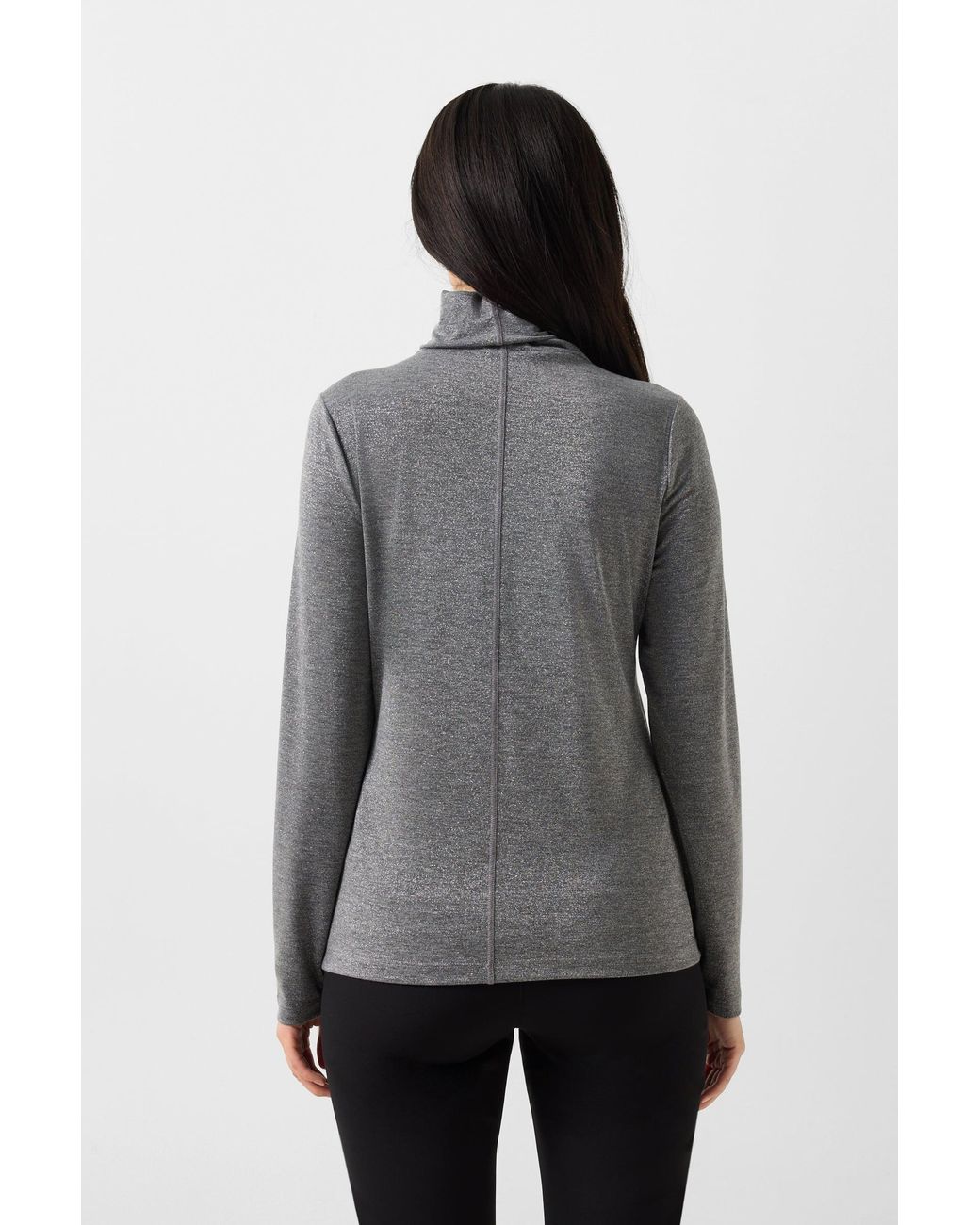 Bogner Gray Silva Long-Sleeved Top For