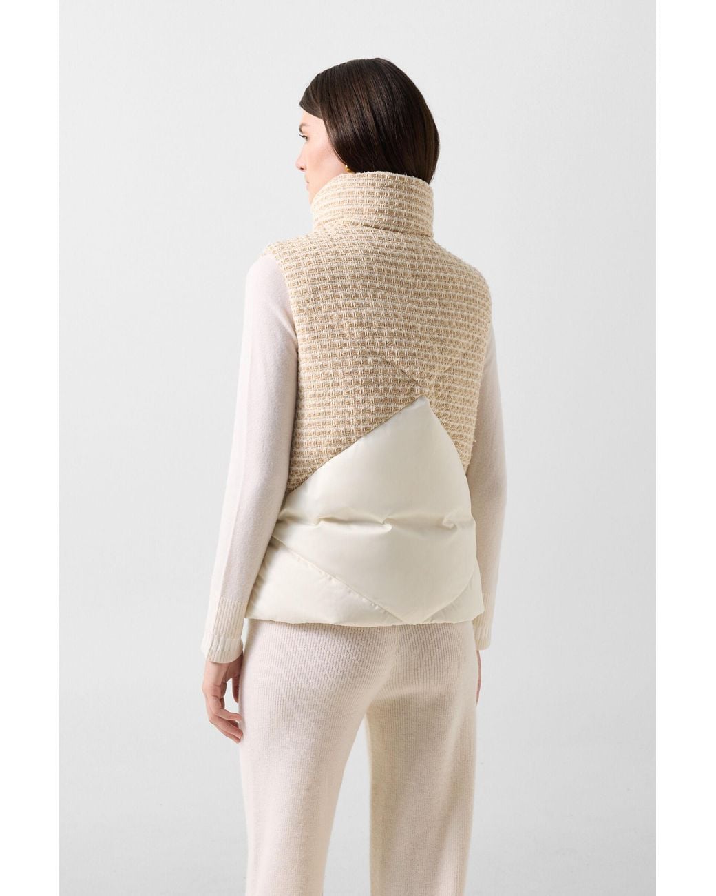Bogner Natural Netty Down Vest
