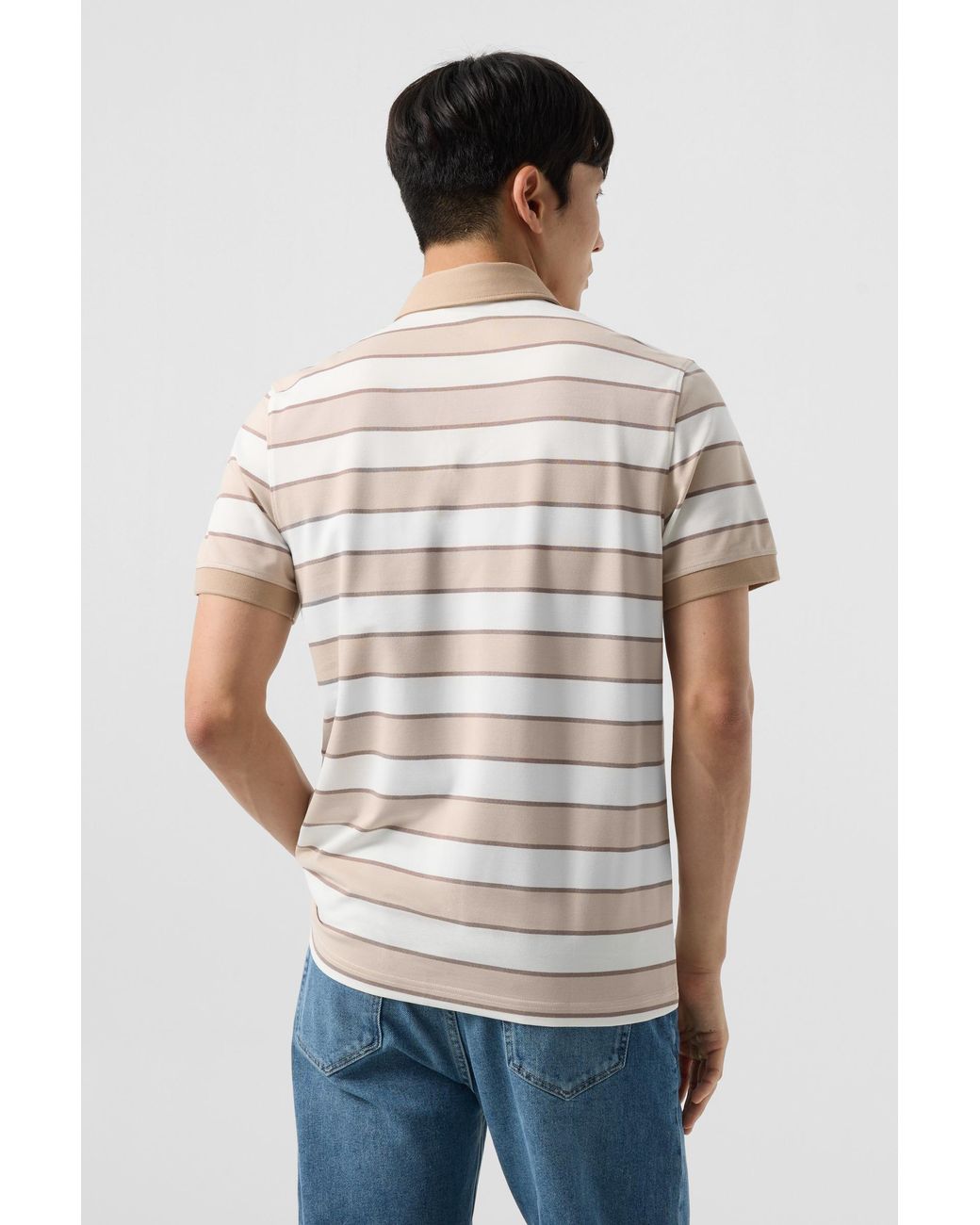 Bogner Natural Timo Piqué Polo Shirt For for men