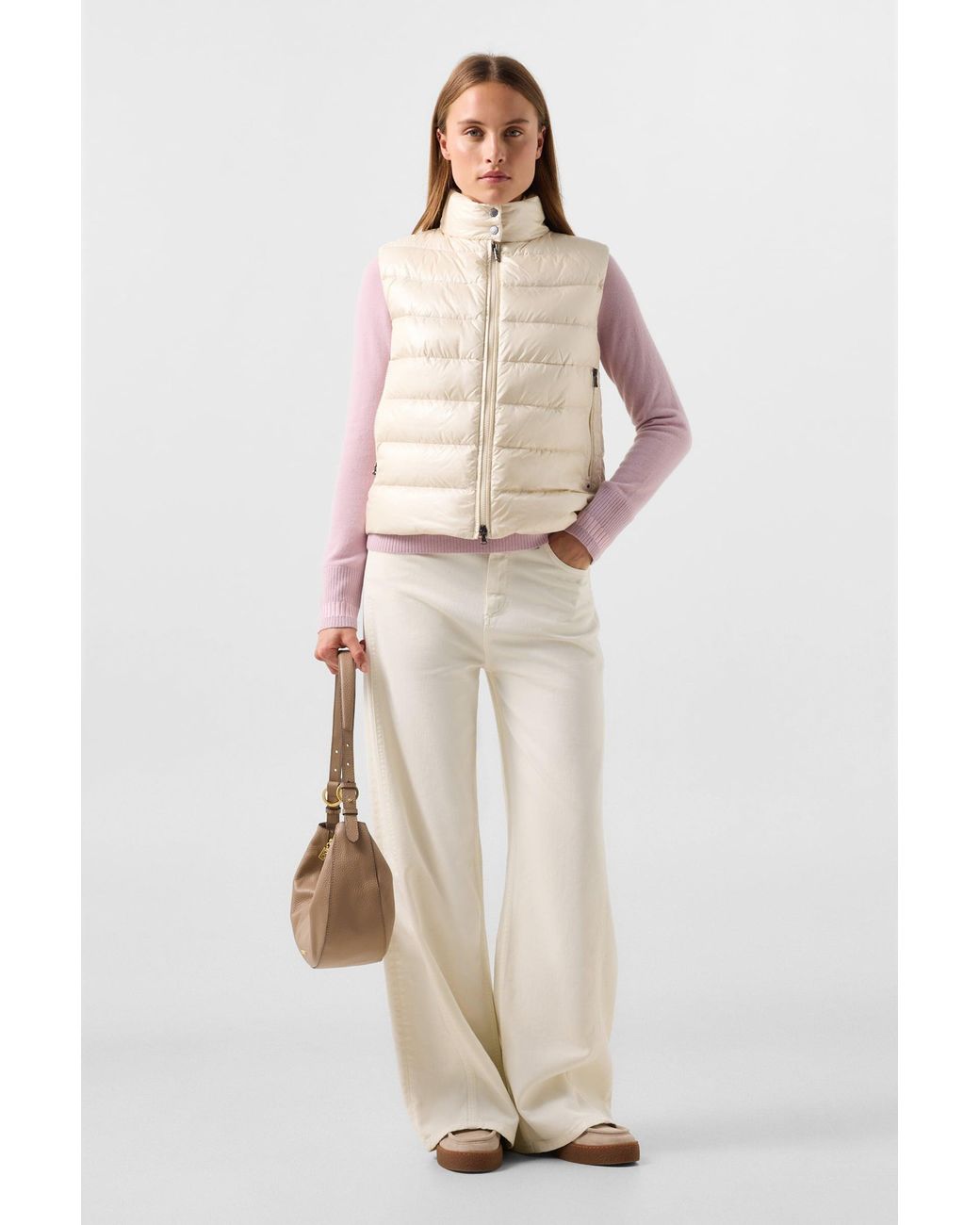 Bogner Natural Milly Lightweight Down Vest For