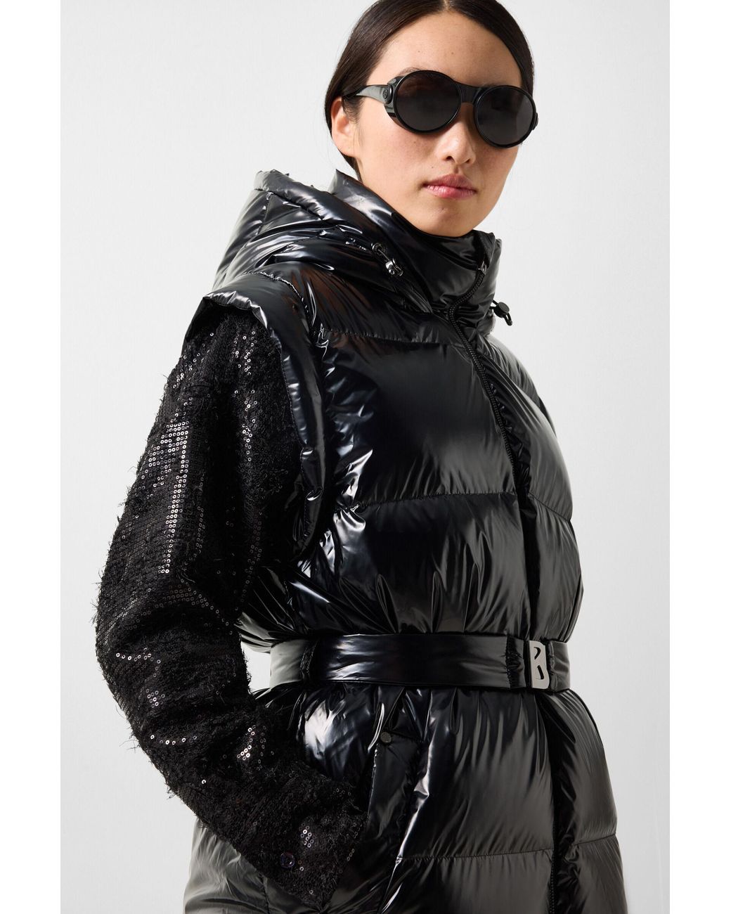 Bogner Black Inez 2-in-1 Down Jacket