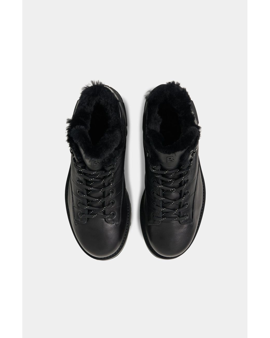 Bogner Black Lace-up Boots Courchevel for men