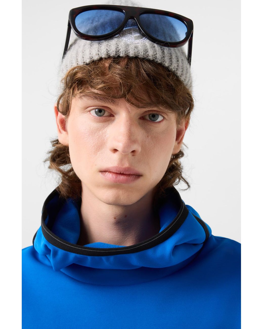 Bogner Fire + Ice Blue Gian Hoodie for men