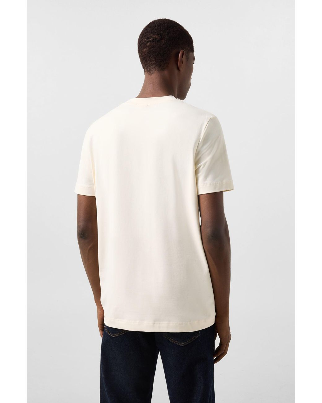 Bogner Natural Ryan Cotton-Blend T-Shirt For for men