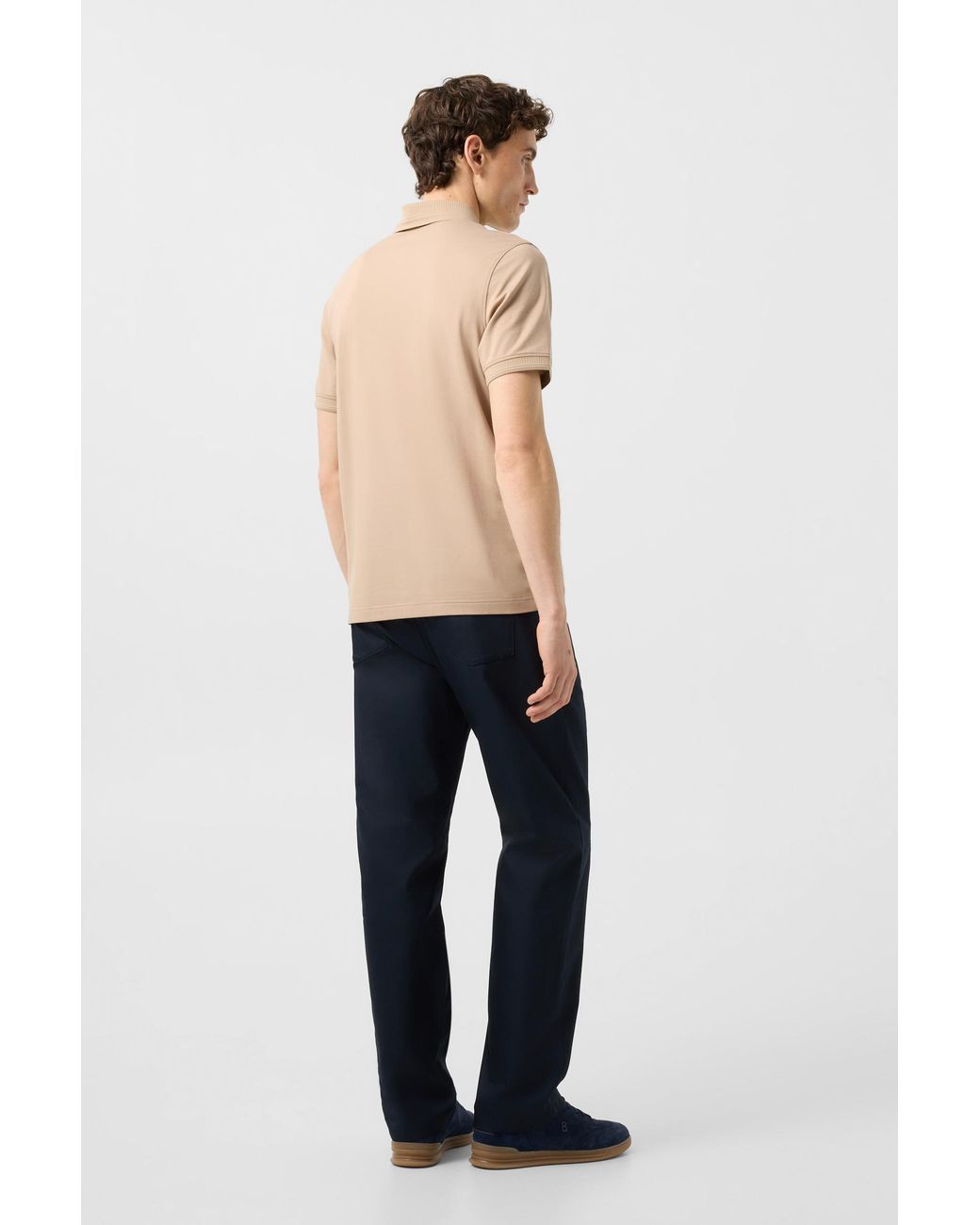 Bogner Natural Timo Piqué Polo Shirt for men