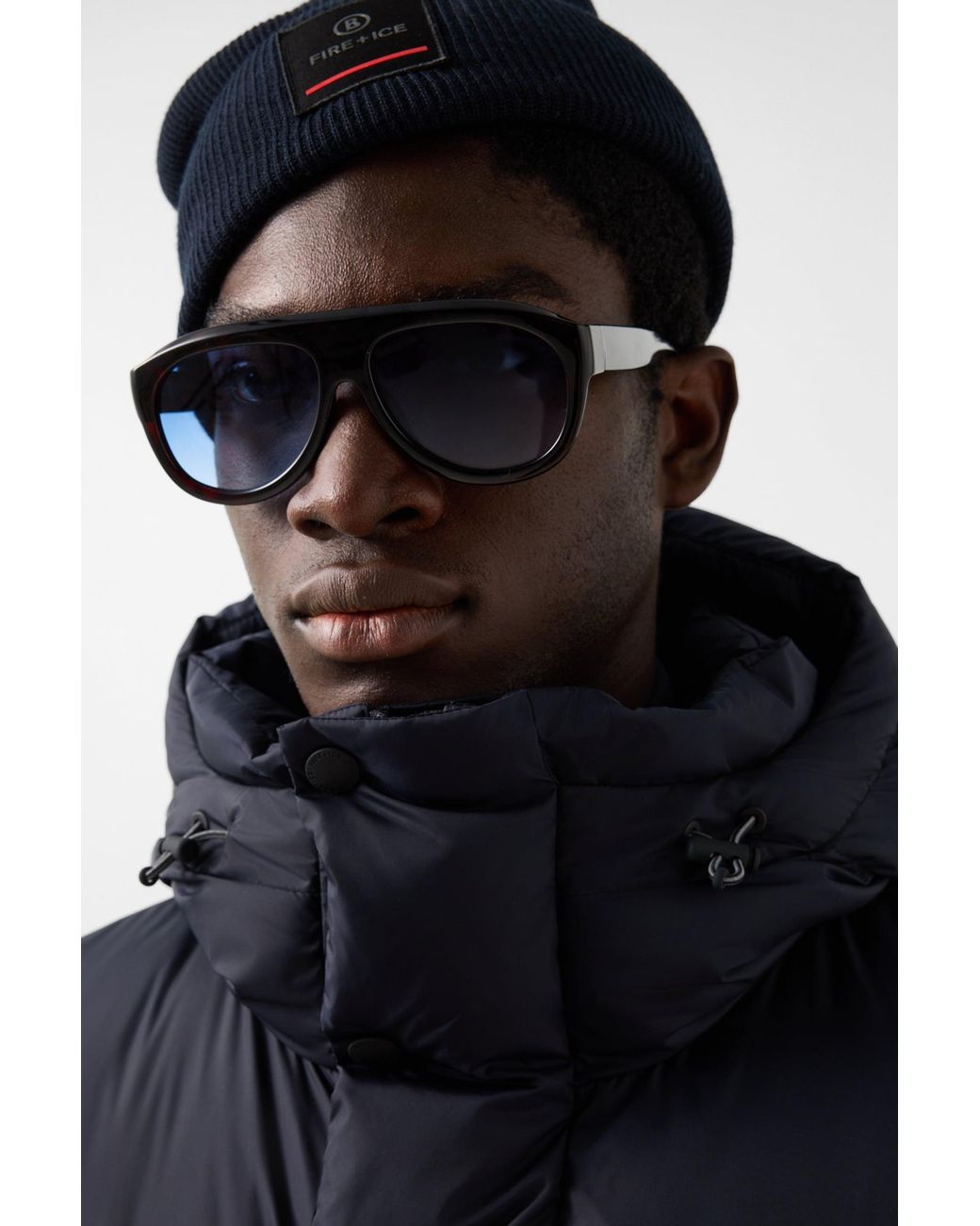 Bogner Fire + Ice Blue Walt Down Coat for men