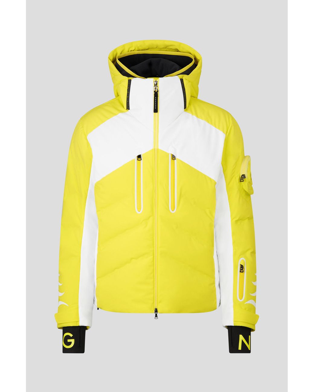 Bogner Jesse Down Ski Jacket in Yellow for Men | Lyst