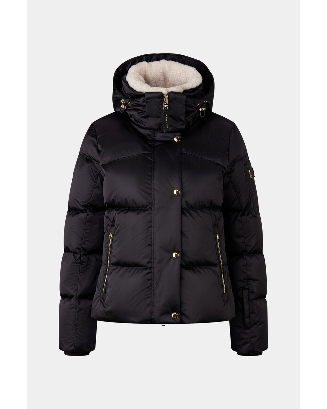 Bogner Black Hella Down Ski Jacket
