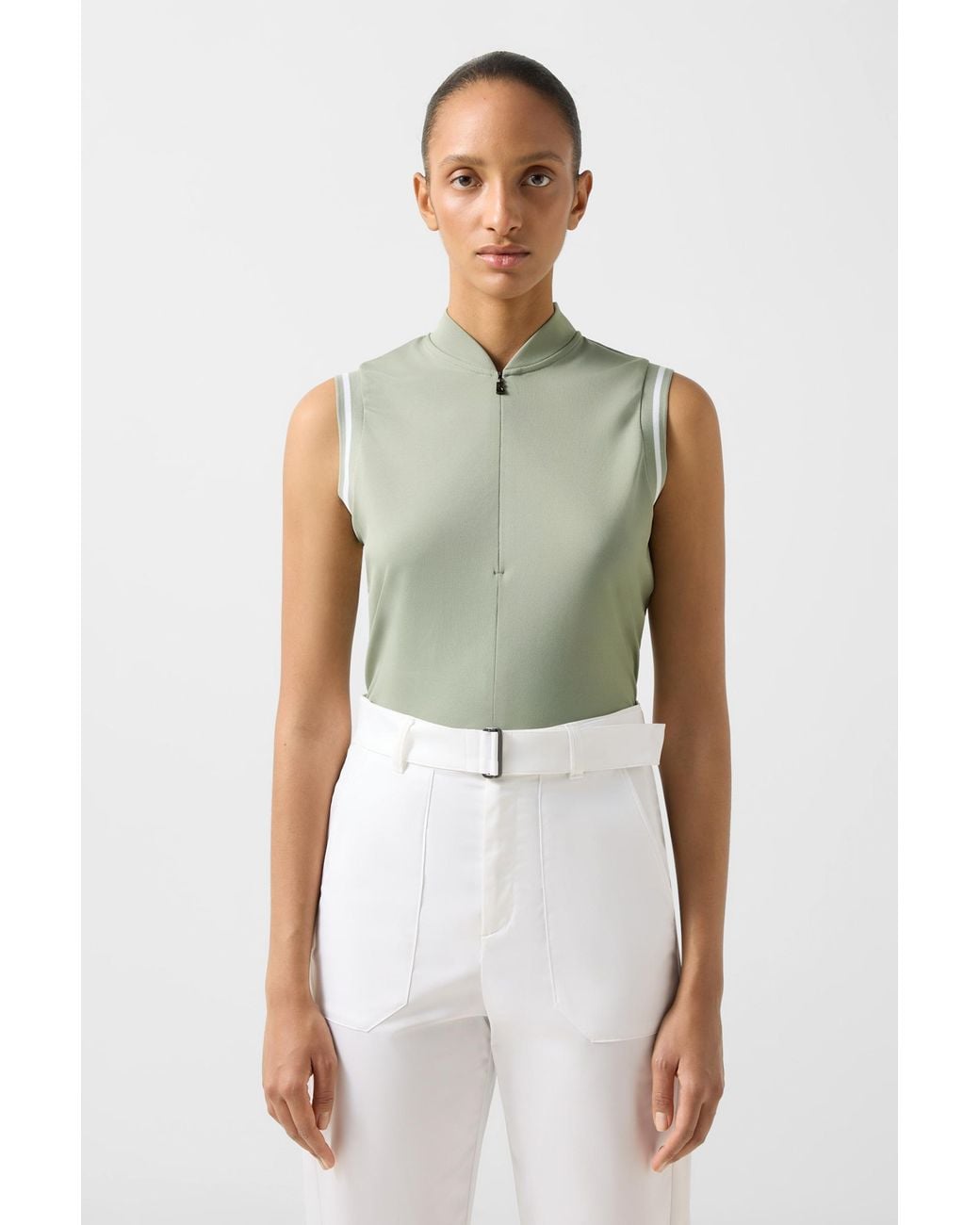 Bogner Green Evi Polo Top For