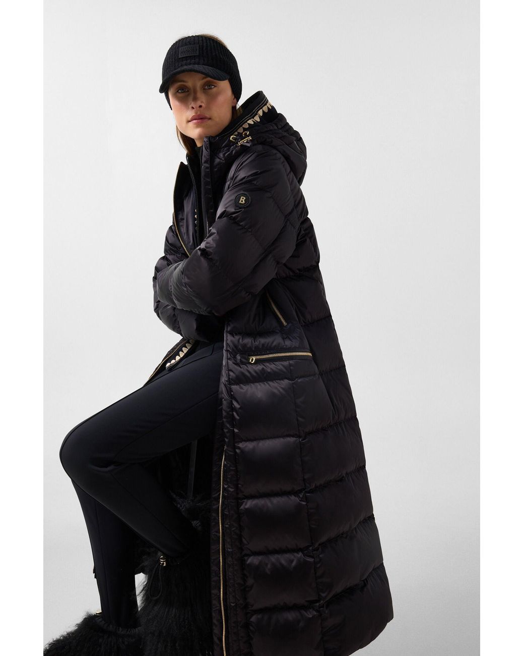 Bogner Black Suna Down Coat