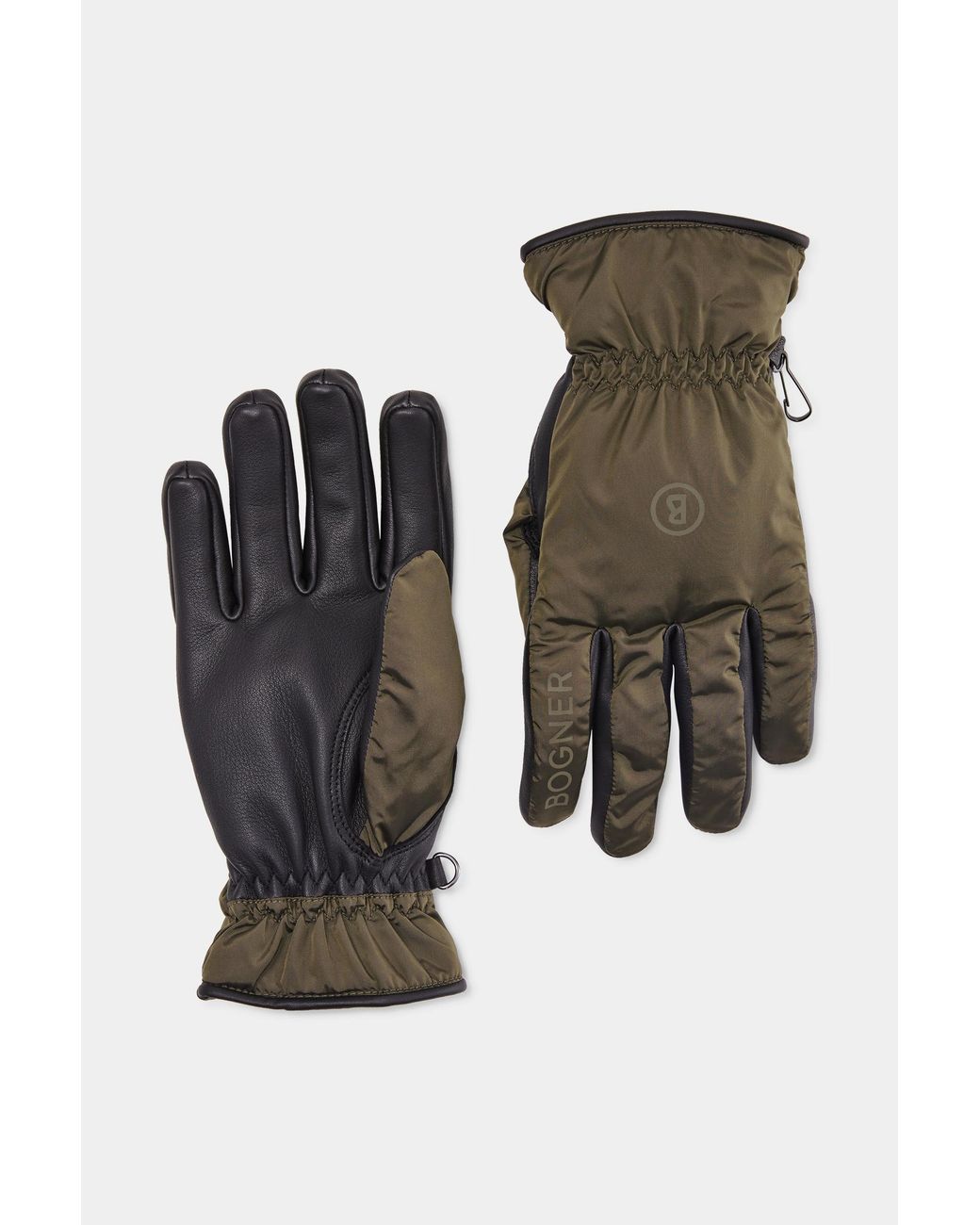 Bogner Black Jamie Gloves for men