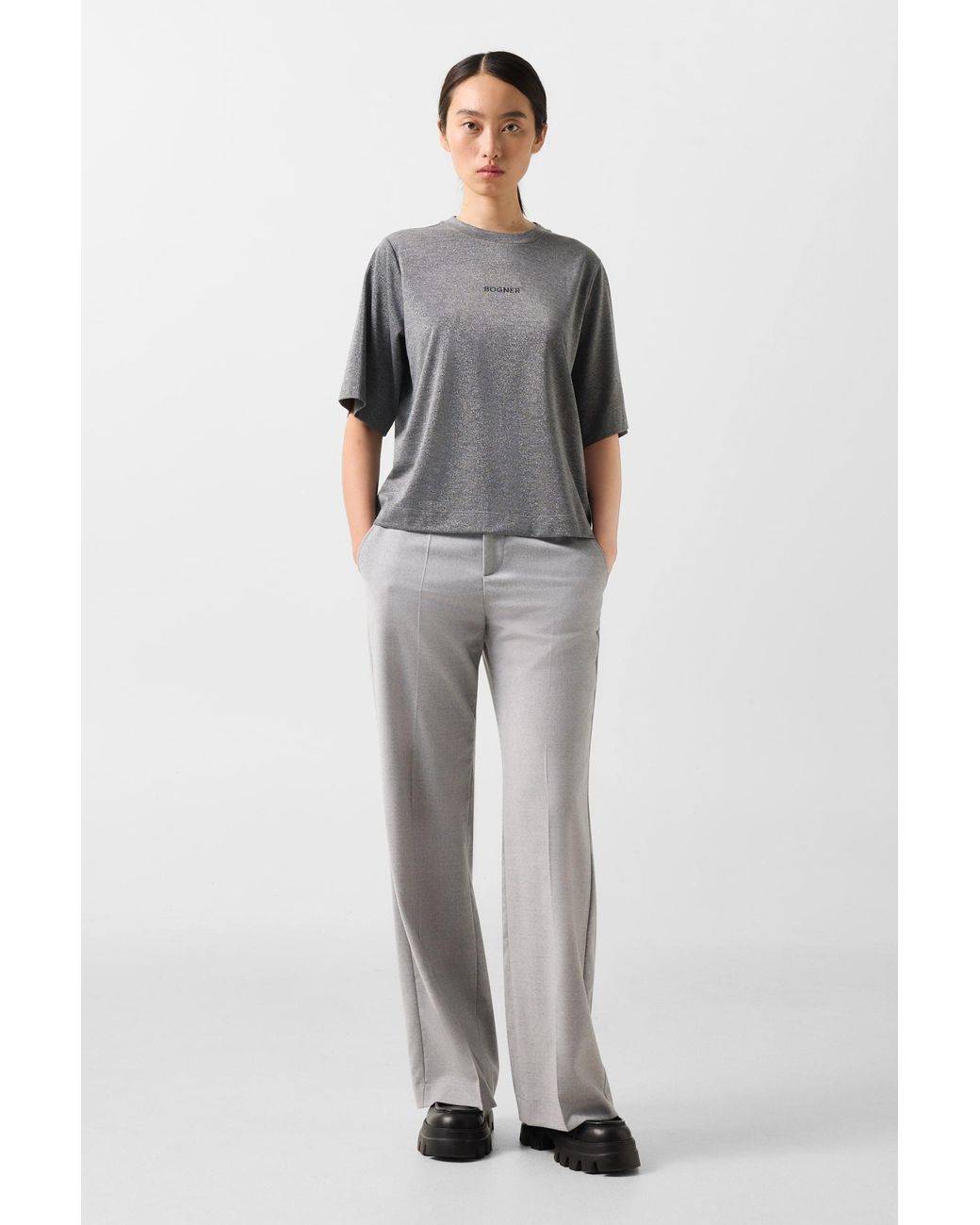 Bogner Gray Dorothy Jersey T-Shirt For