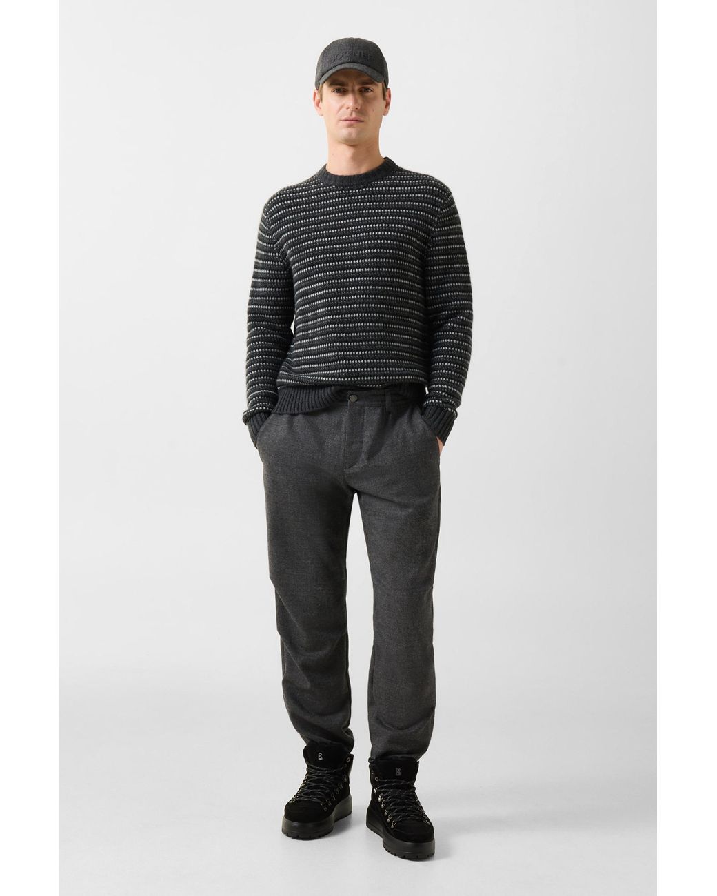 Bogner Blue Apollo Cashmere Sweater for men