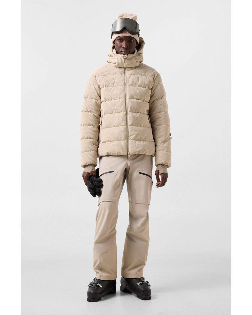 Bogner Fire + Ice Natural Luka Corduroy Ski Jacket For for men