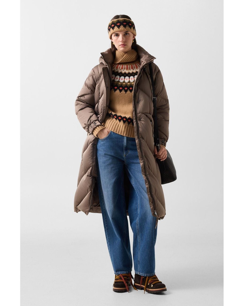 Bogner Brown Ginny Down Coat
