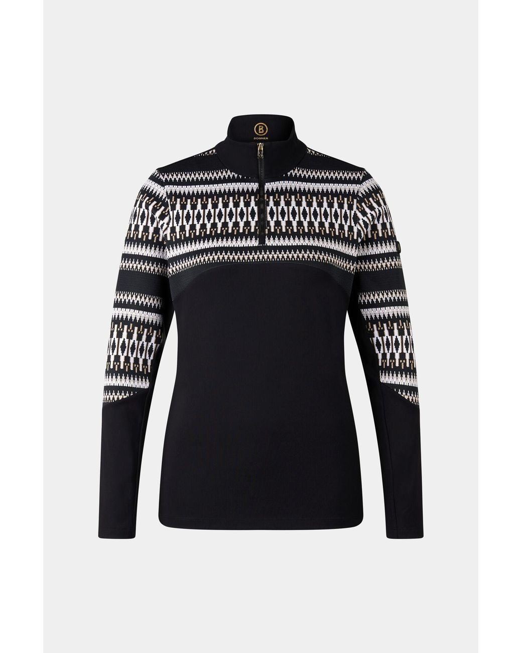 Bogner Black Jacquard First Layer Jelissa