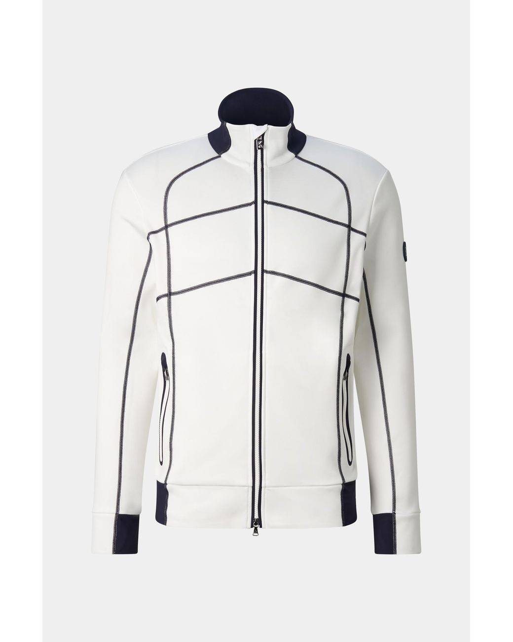Bogner White Hayo Mid-layer Jacket for men