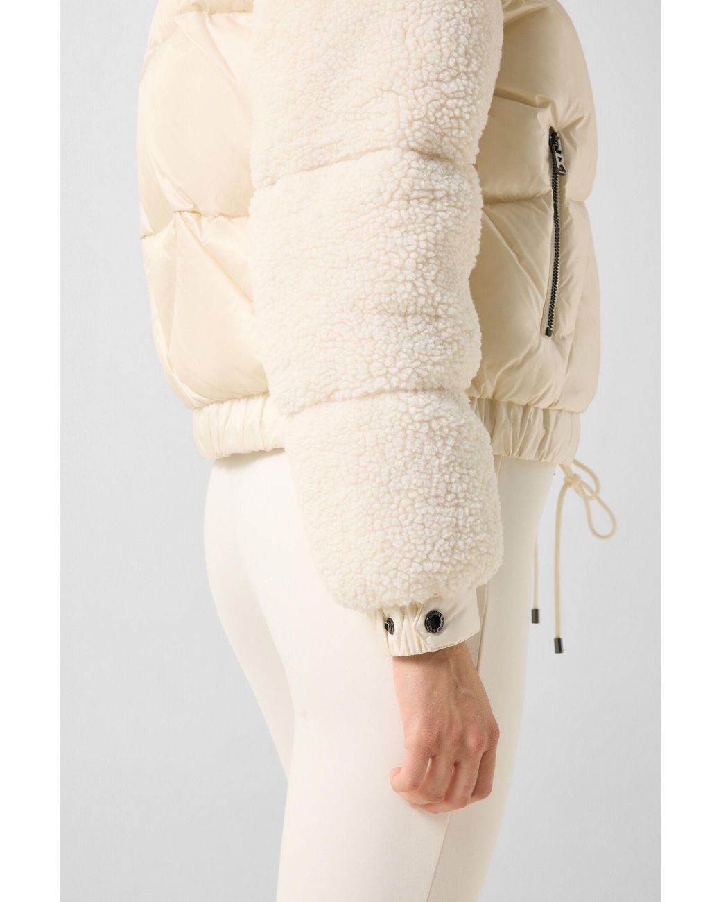 Bogner Natural Quiny Down Teddy Jacket