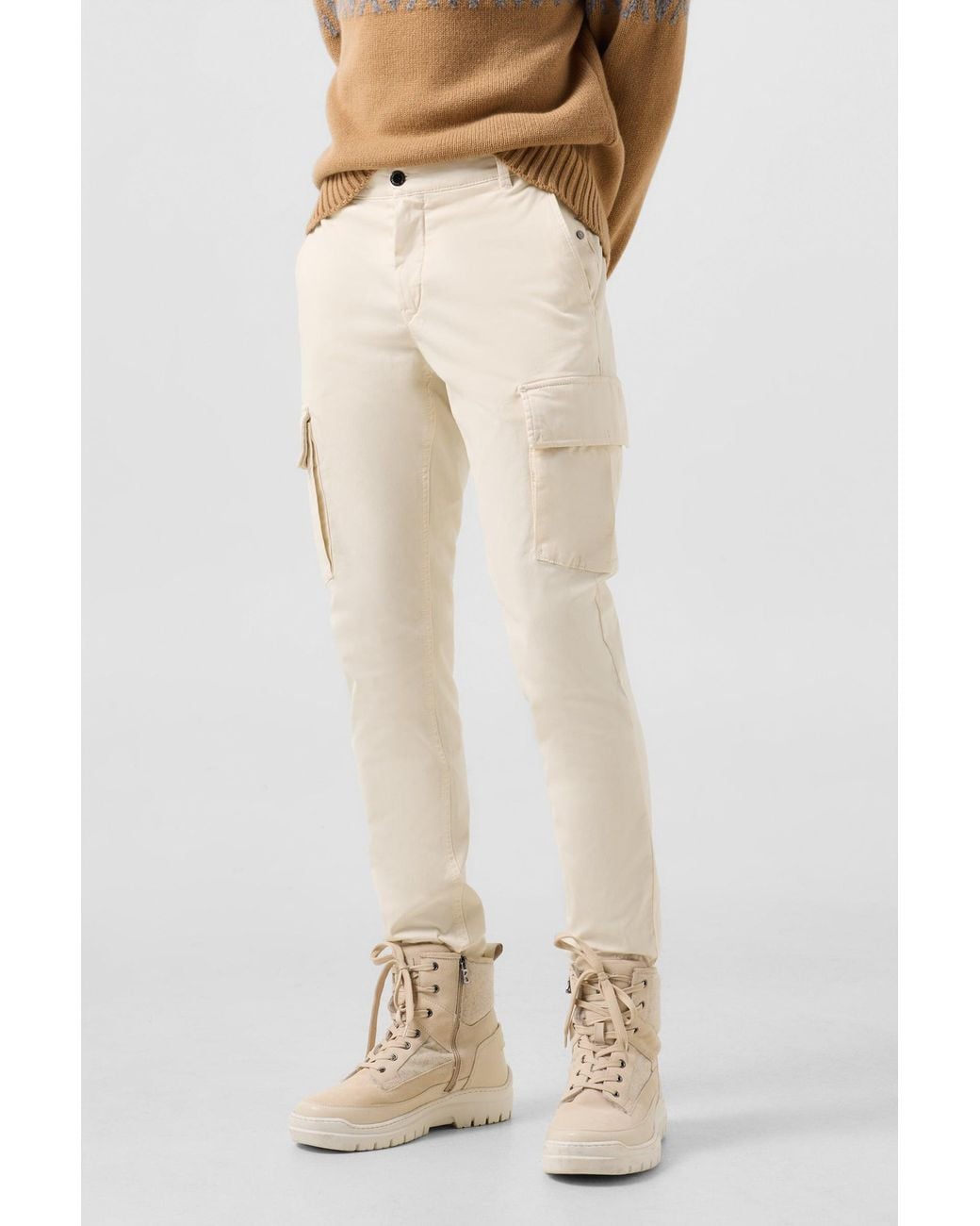 Bogner Natural Bruno Cargo Pants for men