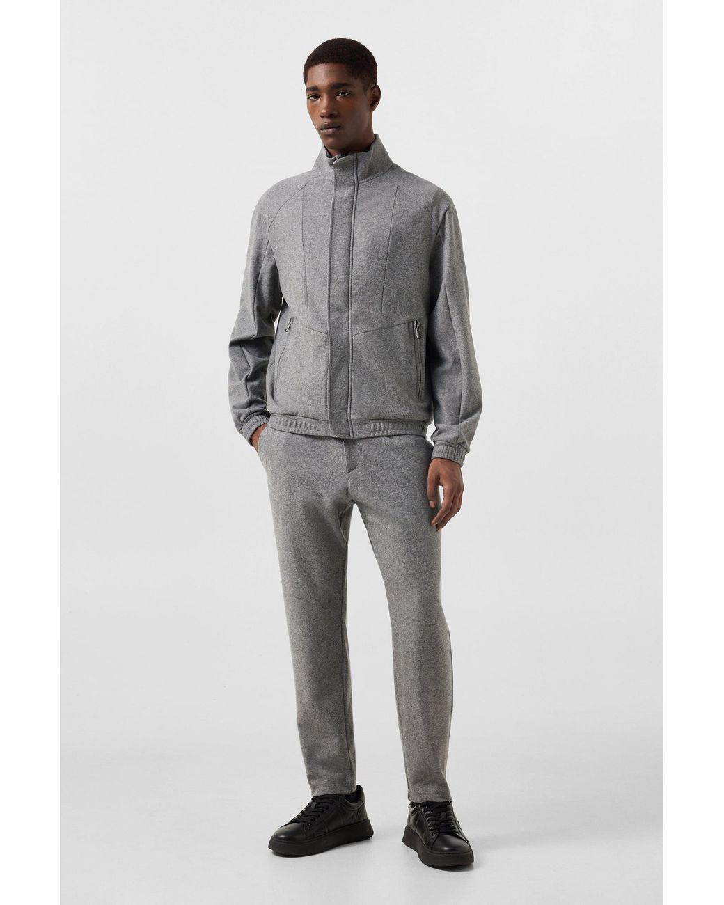 Bogner Gray Bradley Flannel Jacket For for men