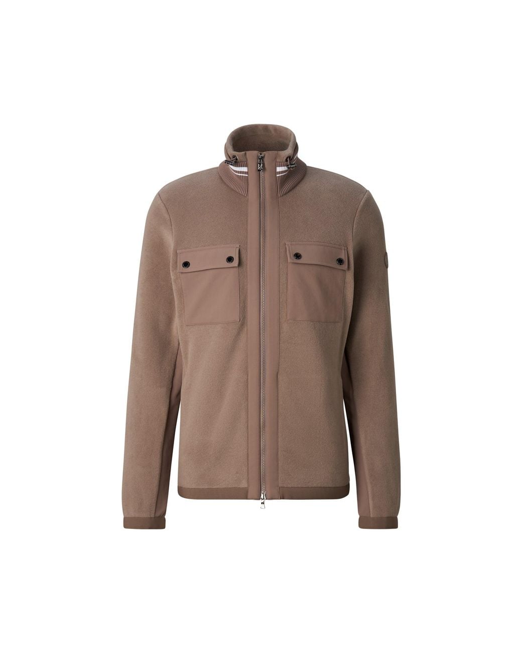 Bogner Brown Gaston Mid-layer Fleece Jacket for men