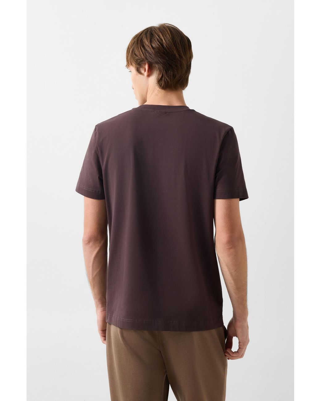 Bogner Brown Ryan Cotton-Blend T-Shirt For for men