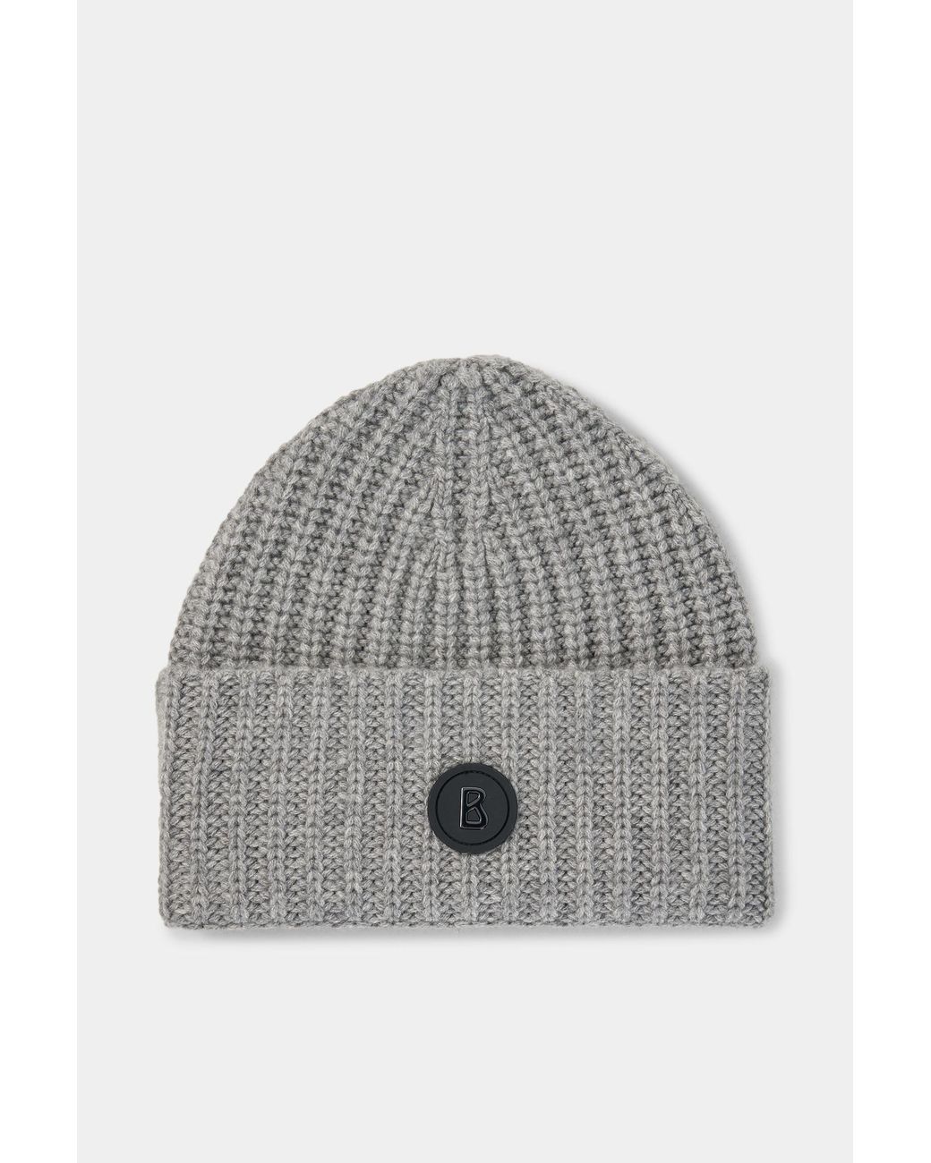 Bogner Gray Kilian Knitted Cashmere Hat