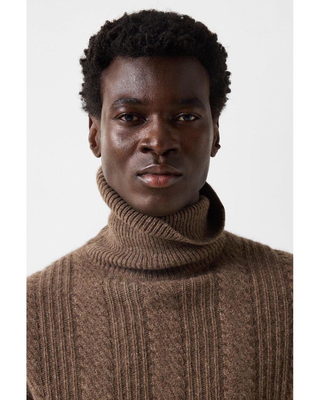 Bogner Brown Eros Yak Pullover for men